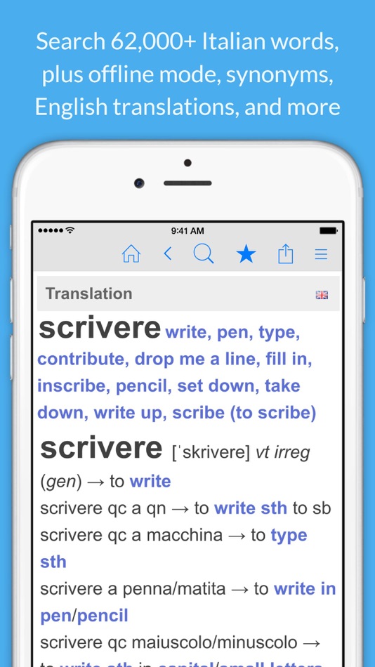 Italian Dictionary & Thesaurus - 3.5.1 - (iOS)