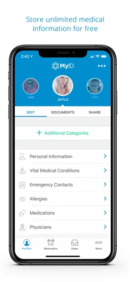 Game screenshot MyID – Medical ID Profile apk