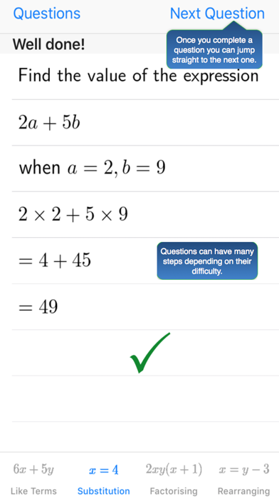 Practice Perfect: Maths 10 Screenshot