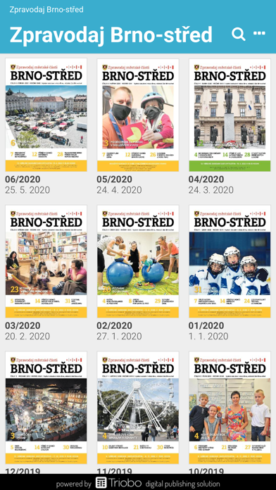 Zpravodaj MČ Brno-střed Screenshot