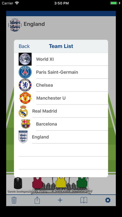 Soccer Best LineUp Maker App Screenshot