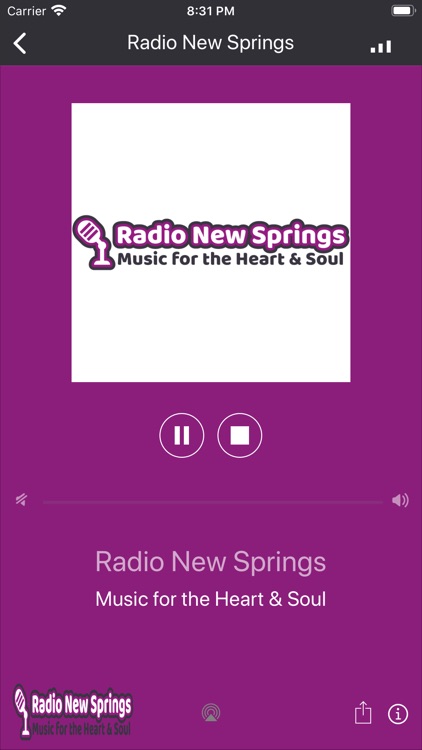 Radio New Springs