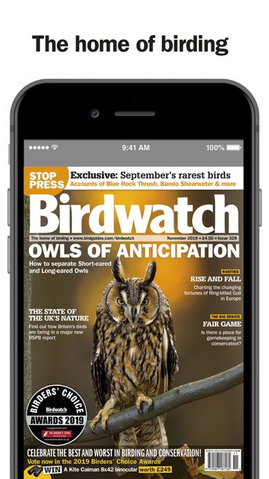 Birdwatch Magazine Screenshot