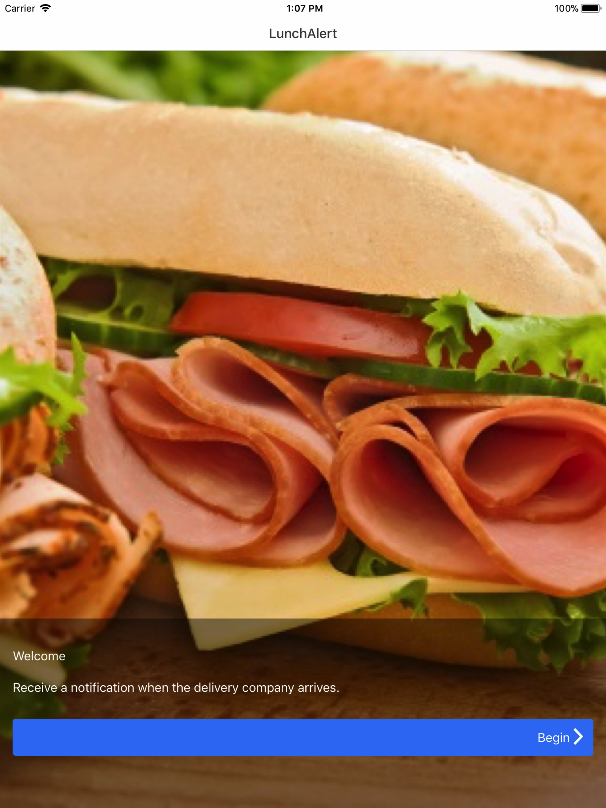 LunchAlert