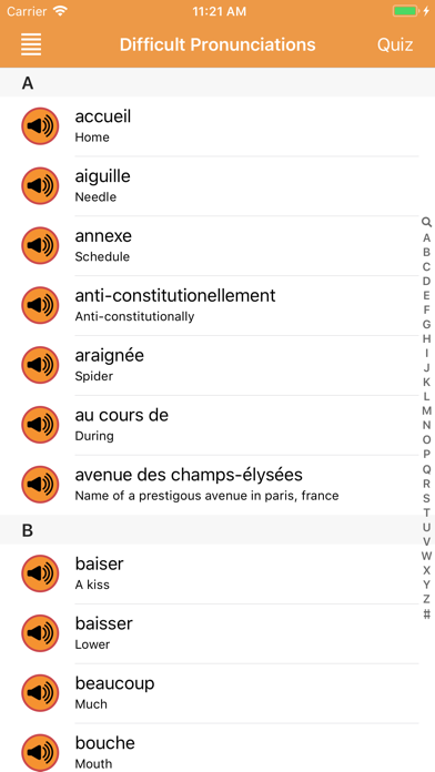 iSabi™ French+ iPhone screenshot 10 - Education app