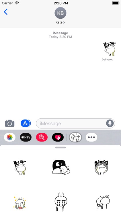 Emoji Rabbit screenshot-3