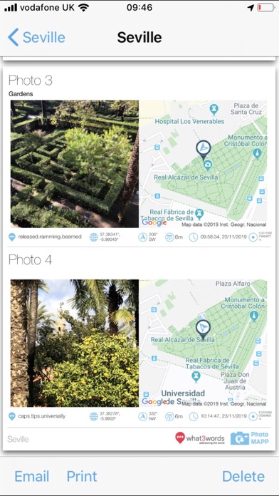 Photo Mapp: An Accurate Story Screenshot