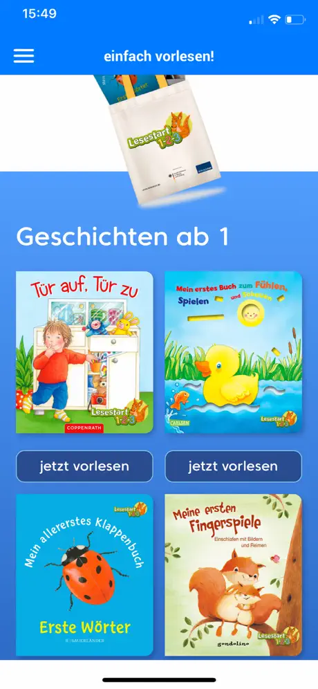 Einfach vorlesen!