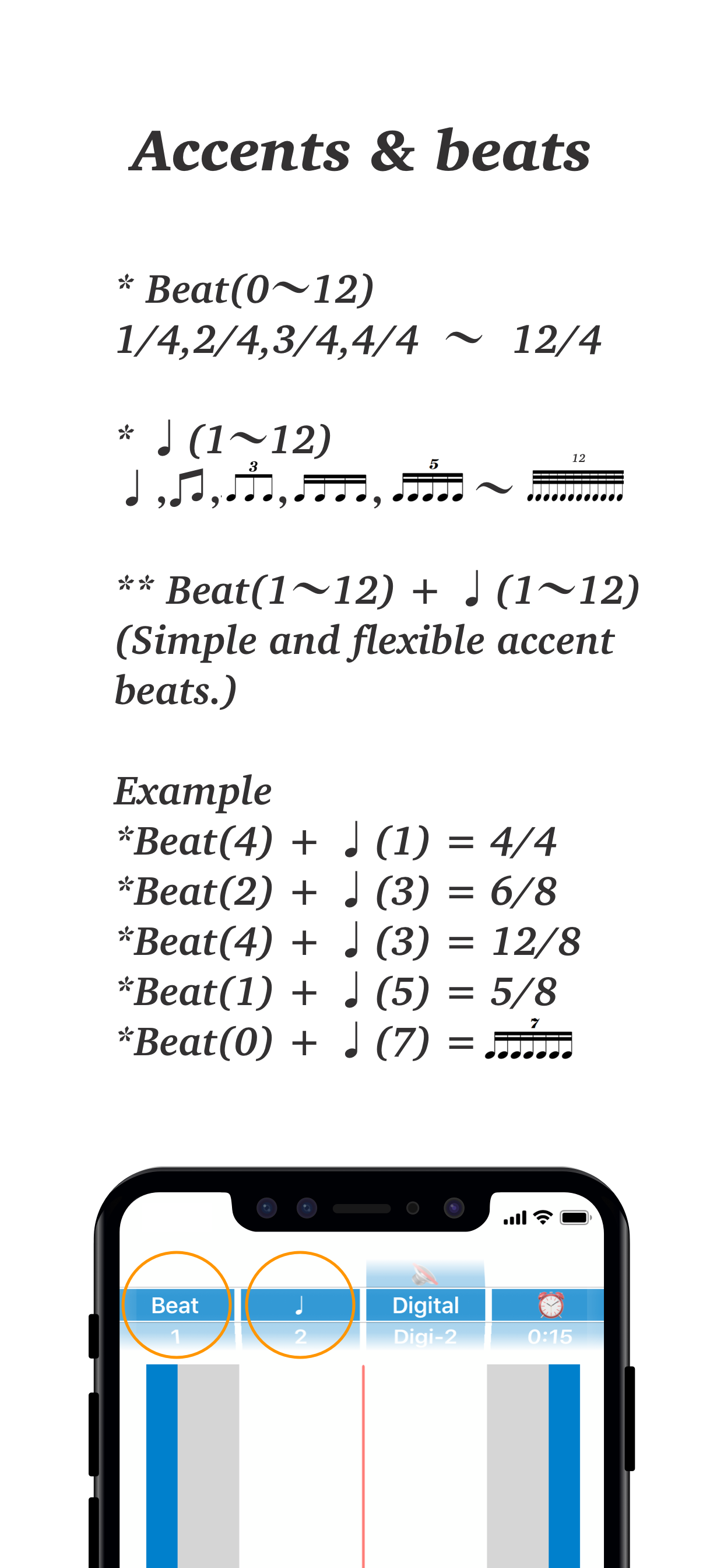 Metronome + - Simple Beats App screenshot 6