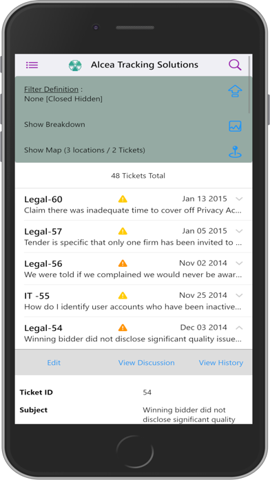 Screenshot #2 pour Alcea Mobile App