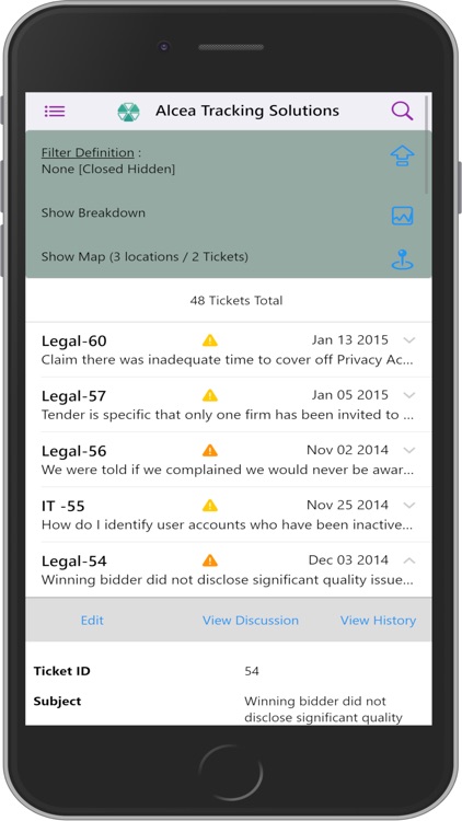 Alcea Mobile App