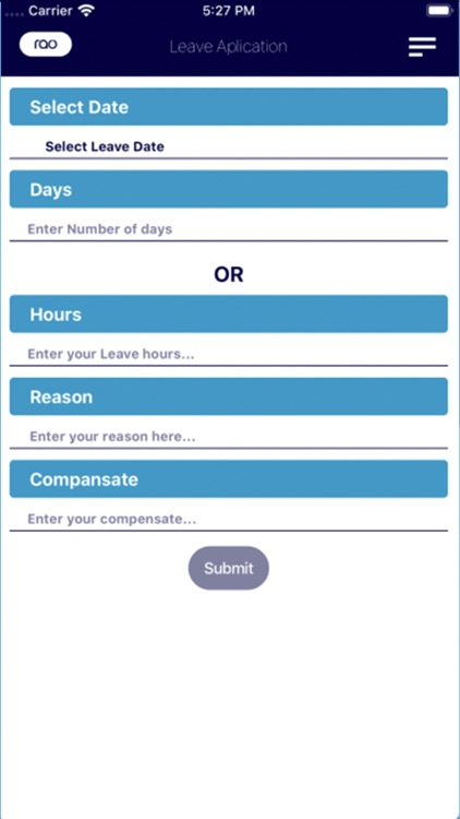 Leave App Rao screenshot-3