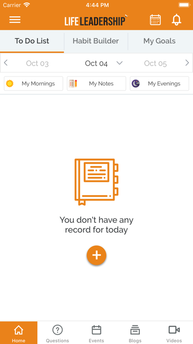 Life Leadership Screenshot