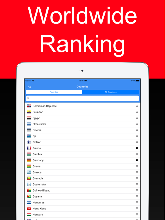 Screenshot #6 pour Ranky : App ranking