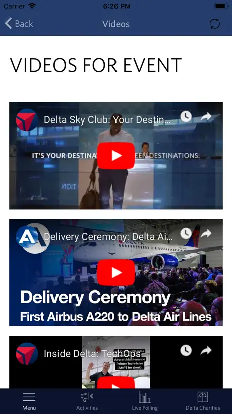 Delta Events