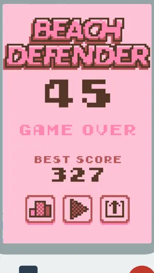 Beach Defender: 8-bit Shooter screenshot 4