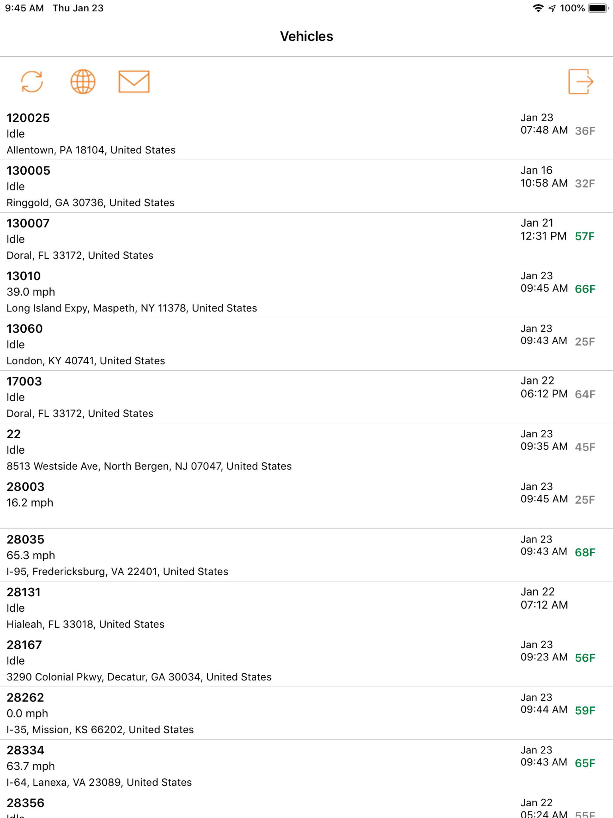 TopTracking Mobile screenshot 9
