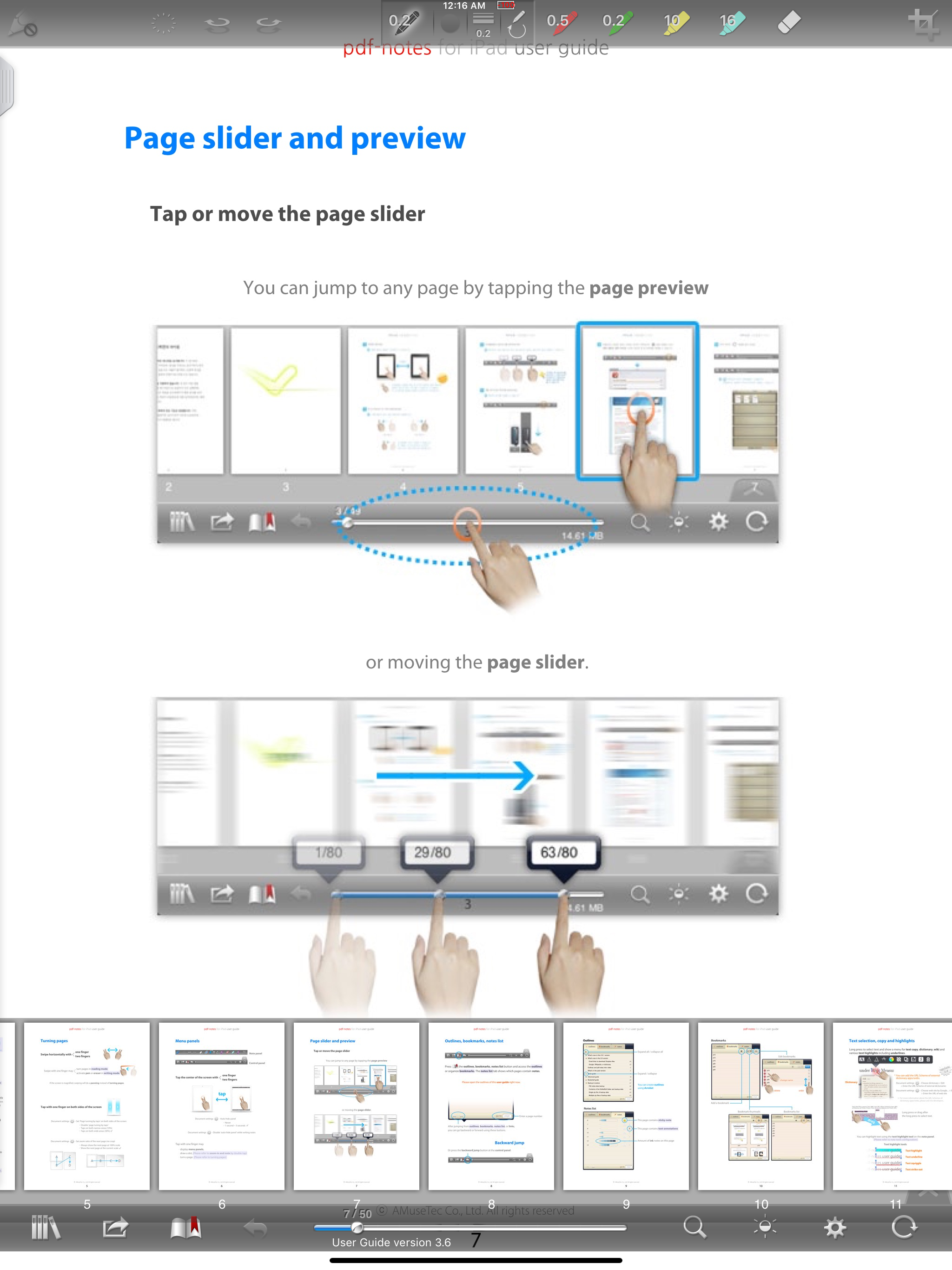 pdf-notes for iPad (ads) screenshot 3