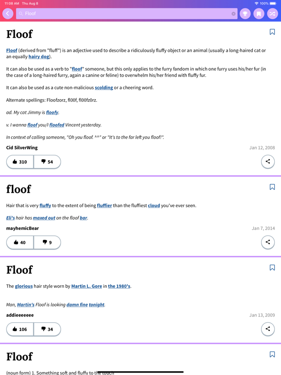 Screenshot #5 pour Urban Dictionary