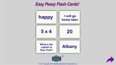 Screenshot #1 pour Easy Customizable Flash Cards