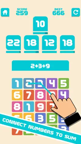 Game screenshot Quick sum-maths challenge game apk