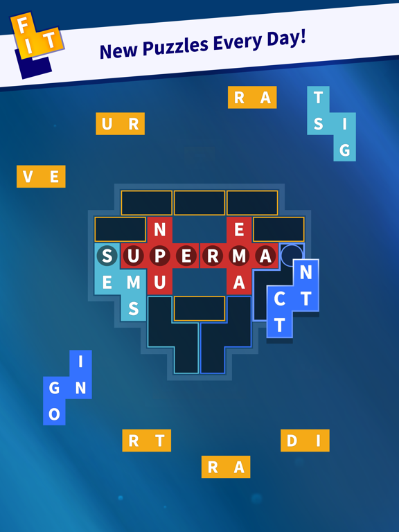 Flow Fit - Word Puzzle iPad screenshot 5 - Games app