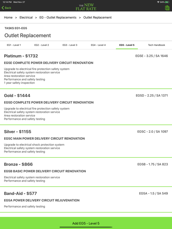 TNFR iPad screenshot 4 - Business app