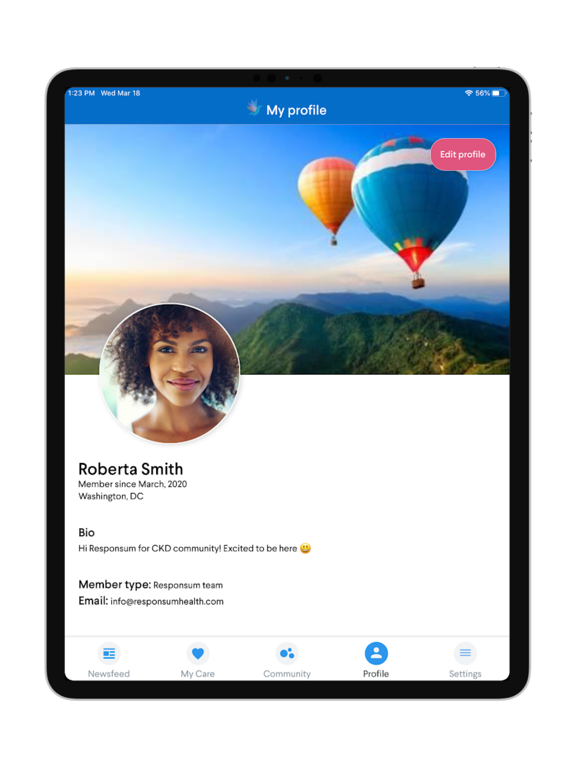 Responsum for CKD iPad screenshot 5 - Medical app