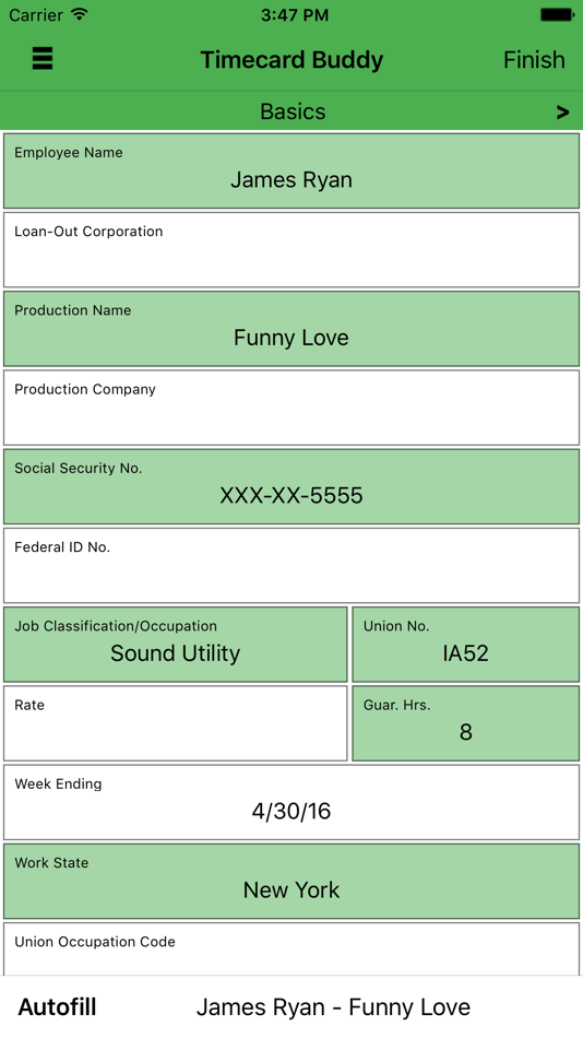 #1. Timecard Buddy (macOS) 由: New Endian LLC