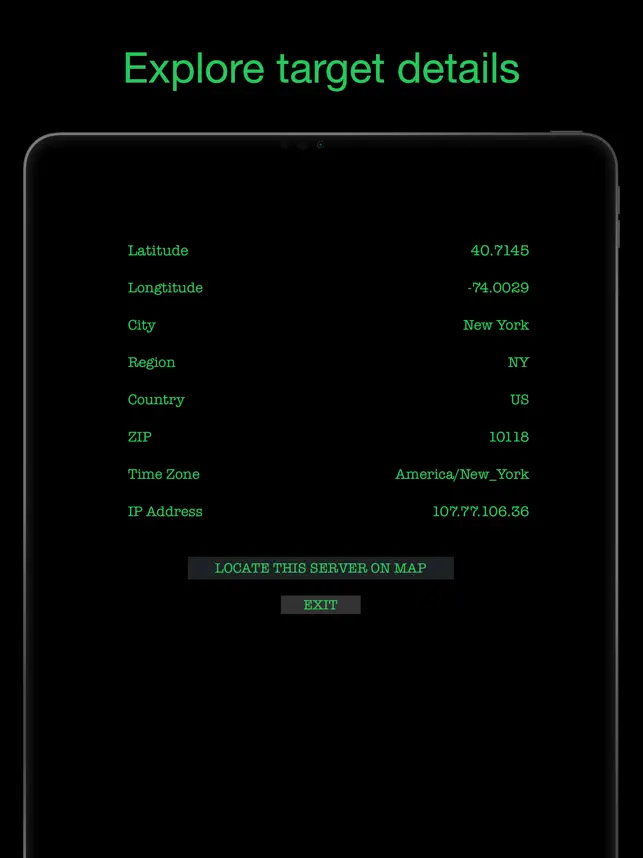 Screenshot 2 Track That IP-Server Locator iphone