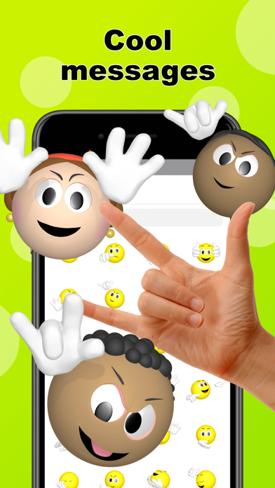 Screenshot #3 pour Smileys et gestes > Gemojis