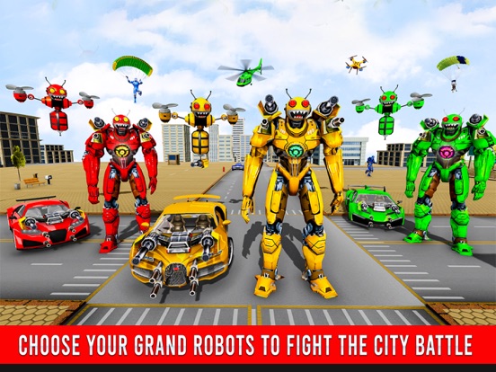 Screenshot #5 pour Bee robot transformer jeu