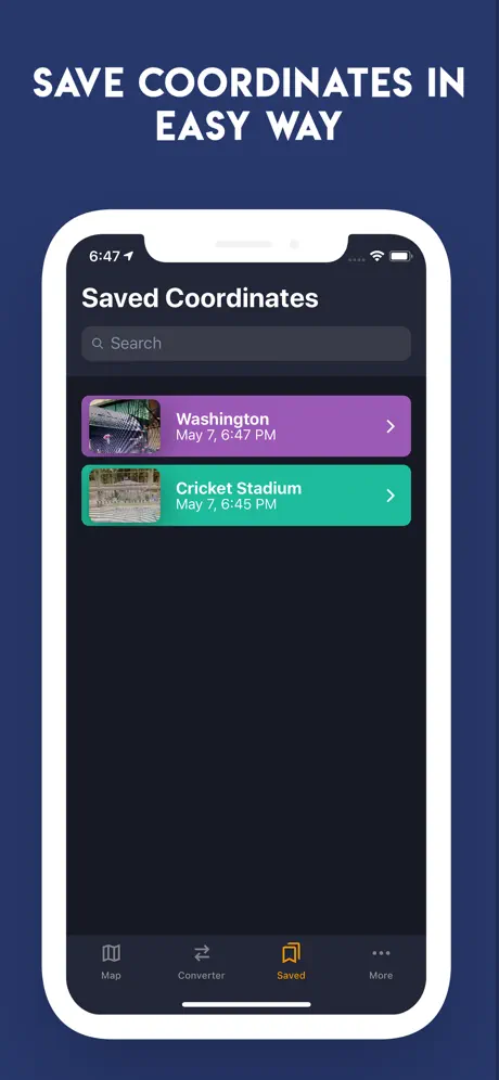 GPS Coordinates Converter App