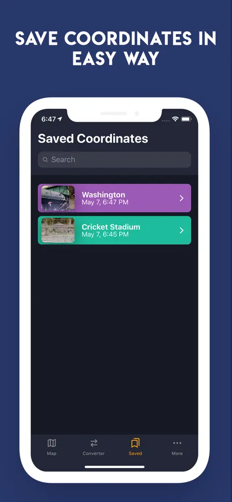 GPS Coordinates Converter App - ナビゲーションアプリ | MWM