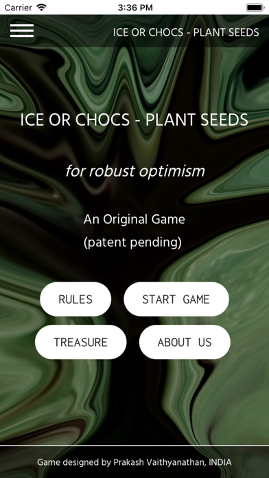 screenshot of ICE OR CHOCS - PLANT SEEDS 1