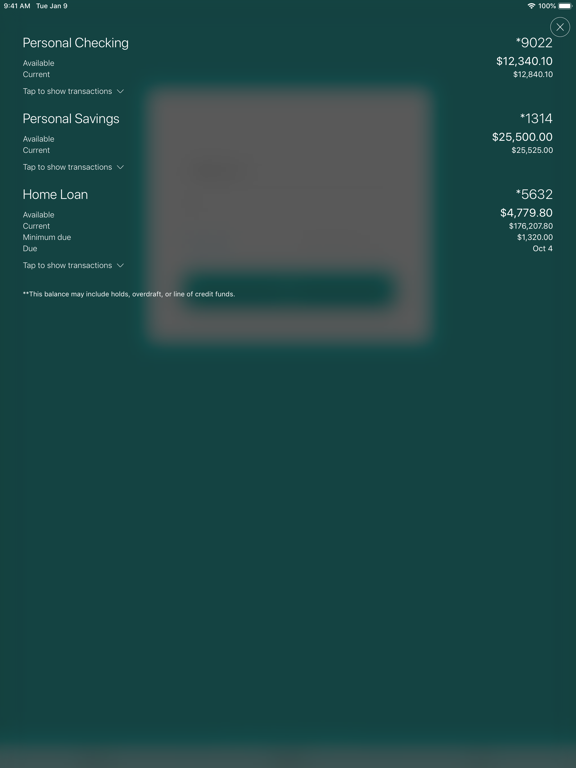 Screenshot #4 pour Quincy CU - Mobile Banking