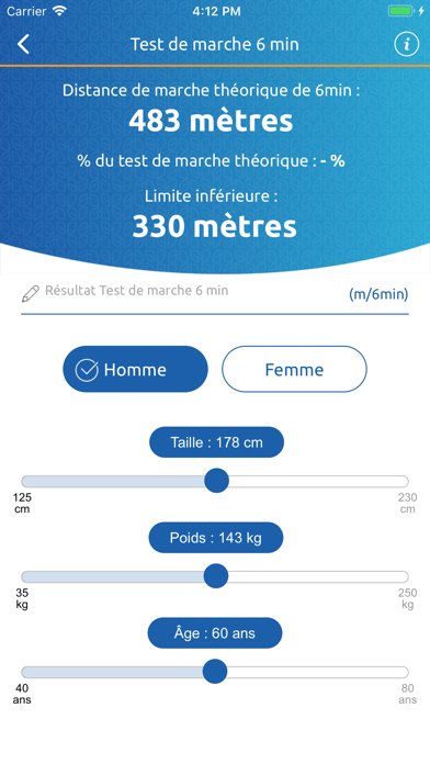 VitalAire Respiratoire Screenshot