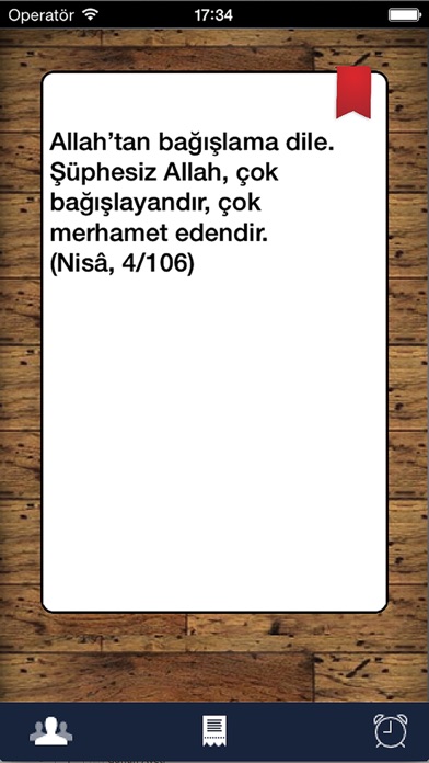 Günün Ayeti. Screenshot