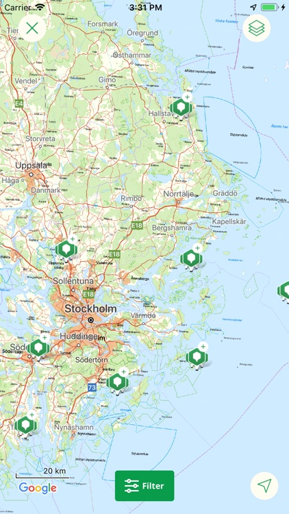 Stockholms läns Naturkarta screenshot-4