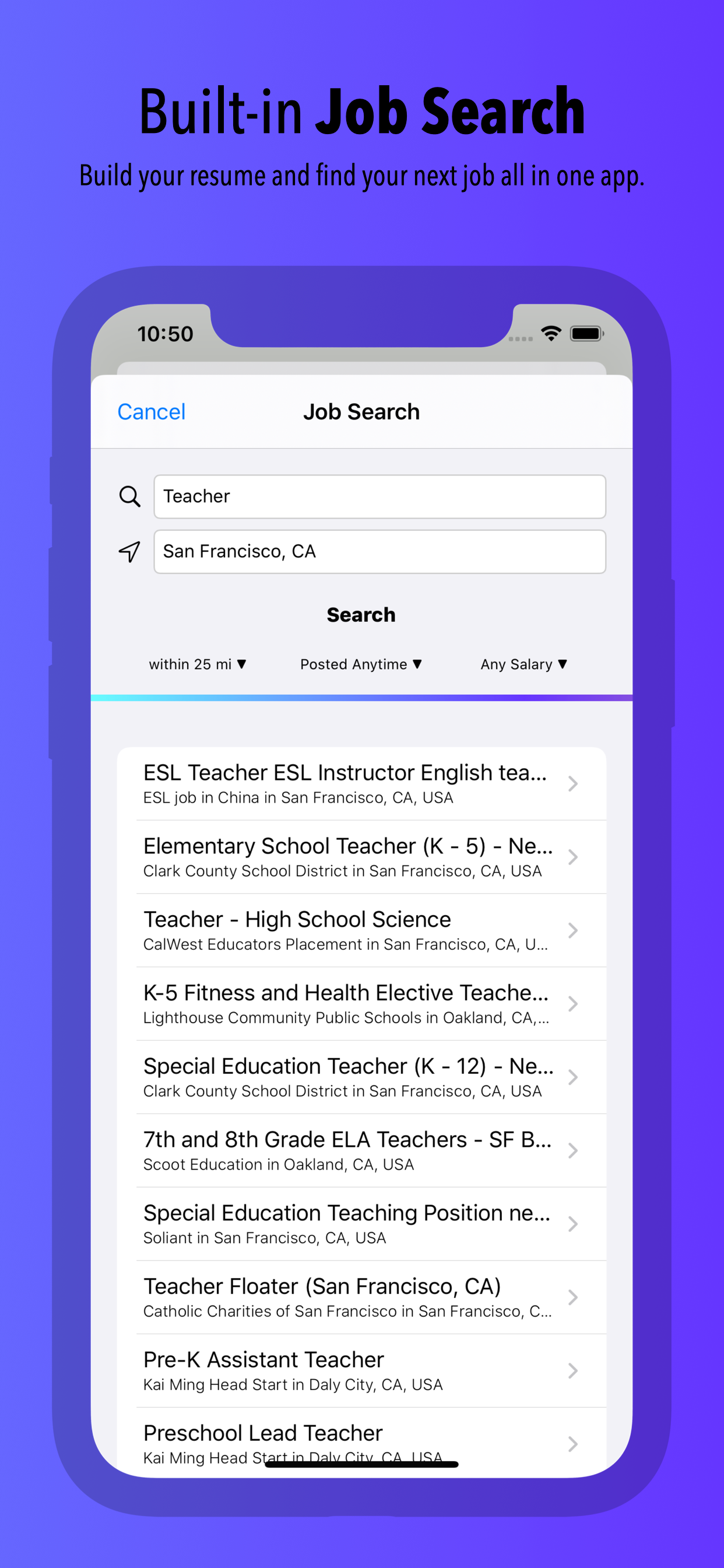 Resume Builder by Nobody
