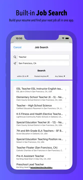 Resume Builder by Nobody: Screenshot 4 von 7