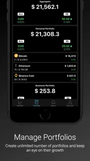 coincrypt - crypto tracker iphone screenshot 2