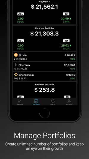 Coincrypt - Crypto Tracker screenshot 2