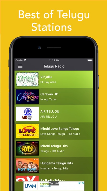 Telugu Radio FM - Telugu Songs screenshot-0