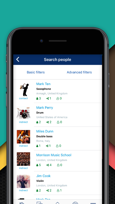 MusicMyJob mobile app screenshot 4