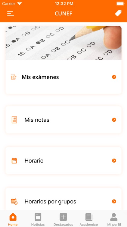 Cunef App By Universia calendario academico cunef