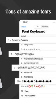 fonts & big emojis for iphones iphone screenshot 3