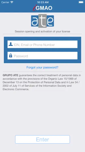iGMAO screenshot 1
