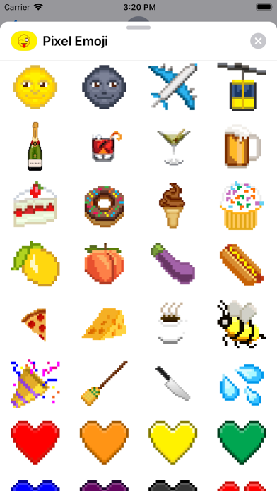 Pixel Emoji Stickers screenshot 3