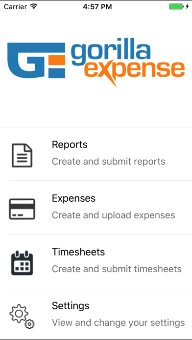 Gorilla Expense Pro screenshot 2